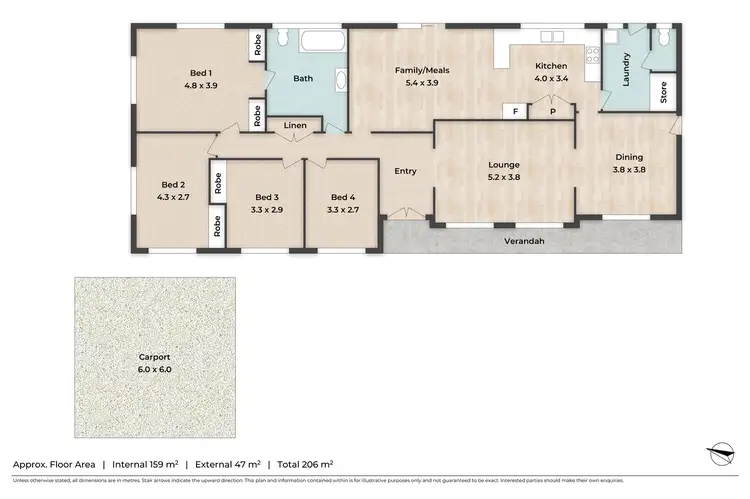 Floorplan of Homely house listing, 9 Marlock Street, Bellbowrie QLD 4070