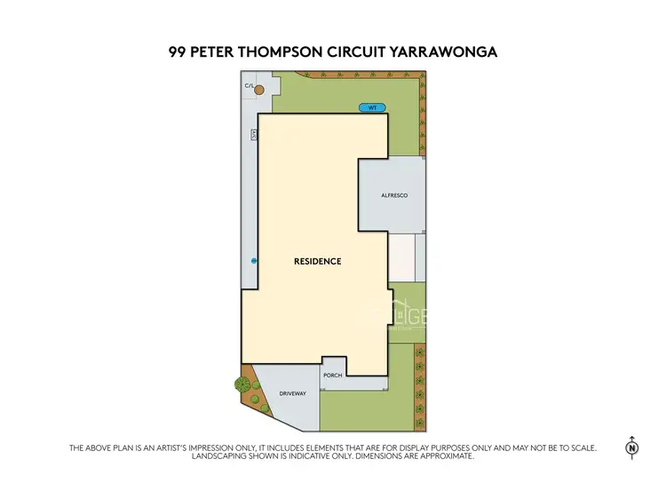 Floorplan of Homely house listing, 99 Peter Thomson Circuit, Yarrawonga VIC 3730