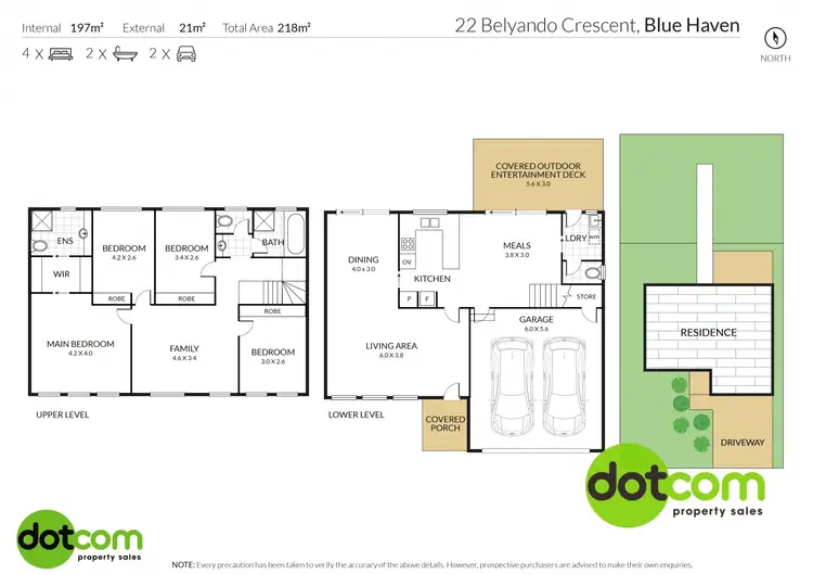 Floorplan of Homely house listing, 22 Belyando Crescent, Blue Haven NSW 2262