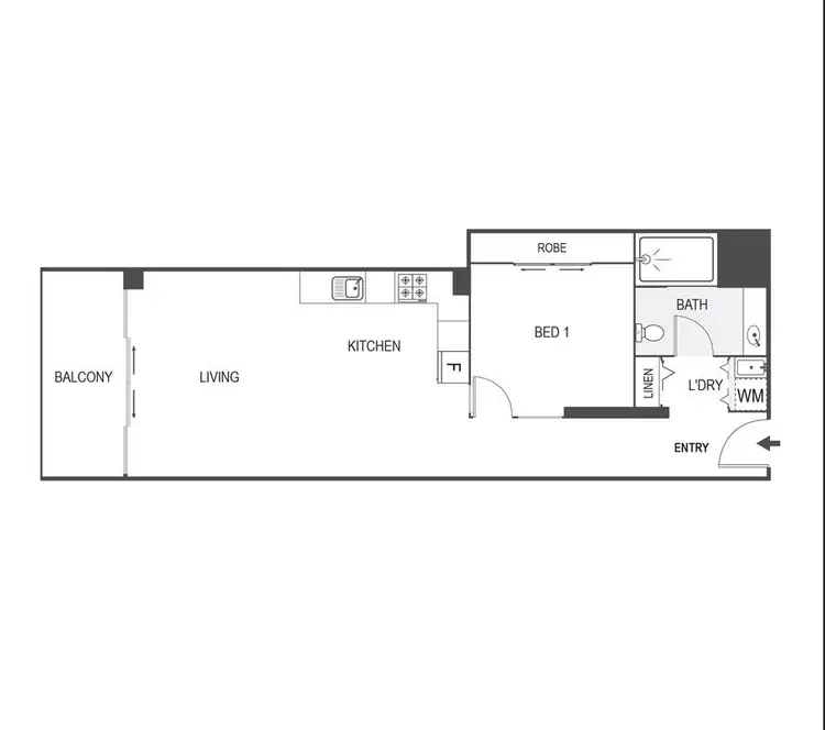 Floorplan of Homely apartment listing, 128/20 Allara Street, City ACT 2601