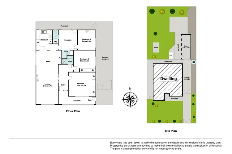 Floorplan of Homely house listing, 2 York Street, Reservoir VIC 3073