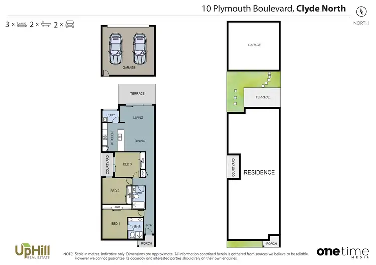 Floorplan of Homely house listing, 10 Plymouth Boulevard, Clyde North VIC 3978