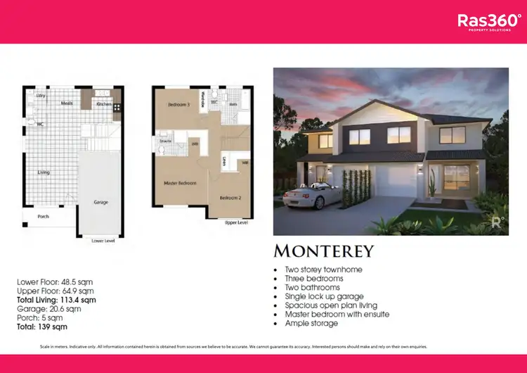 Floorplan of Homely townhouse listing, 4/26 Yaun Street, Coomera QLD 4209