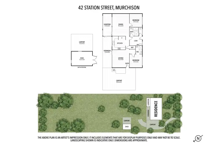Floorplan of Homely house listing, 42 Station Street, Murchison VIC 3610