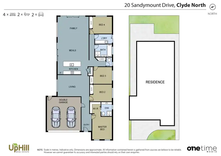 Floorplan of Homely house listing, 20 Sandymount Drive, Clyde North VIC 3978