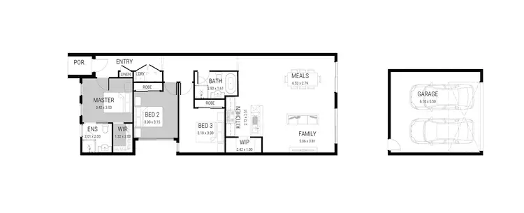 Floorplan of Homely house listing, Lot 558 - 8 Arcuata Walk, Diggers Rest VIC 3427