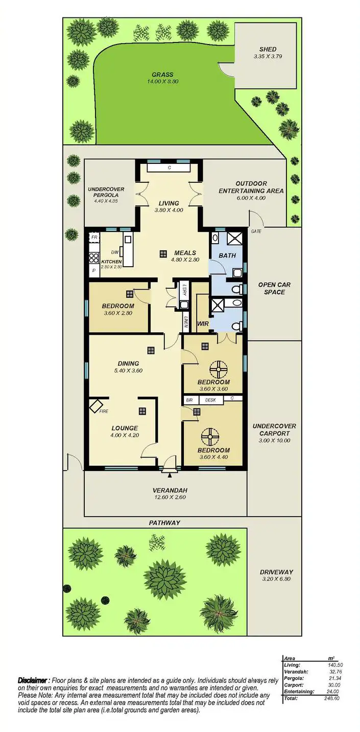 Floorplan of Homely house listing, 20 Main Avenue, Frewville SA 5063