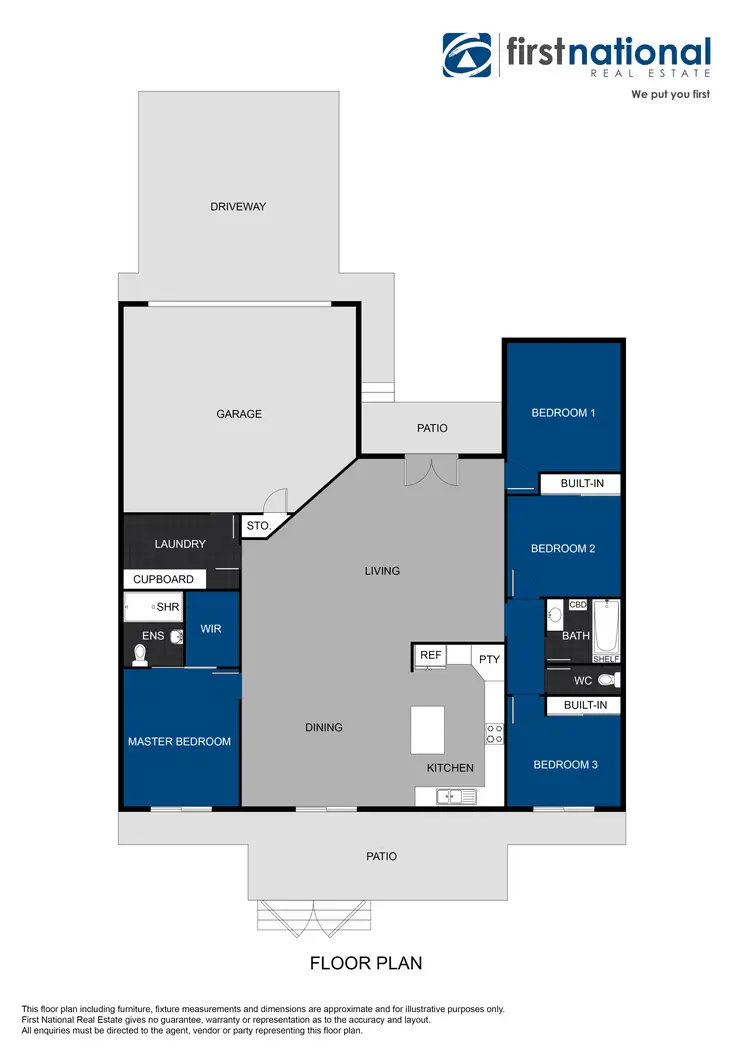Floorplan of Homely house listing, 6 Centenary Drive, Atherton QLD 4883