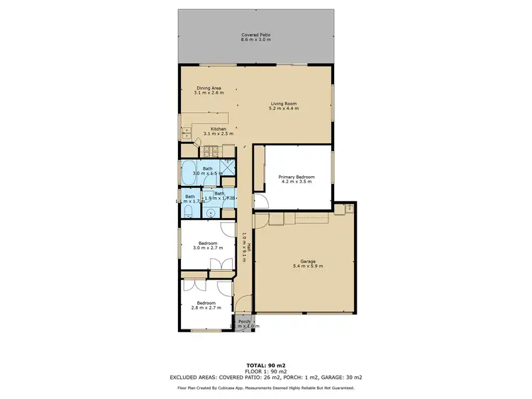 Floorplan of Homely house listing, 10 Richards Close, Durack QLD 4077