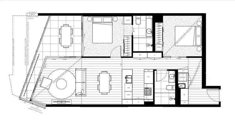Floorplan of Homely apartment listing, 40103/9 Pidgeon Cl, West End QLD 4101