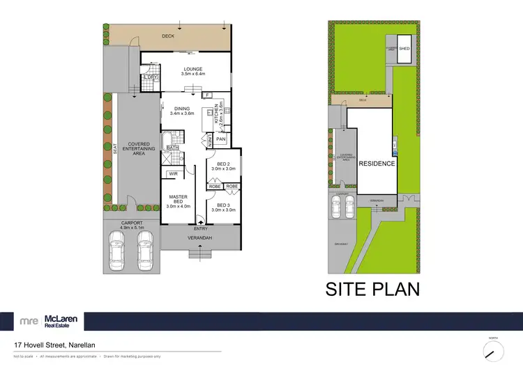 Floorplan of Homely house listing, 17 Hovell Street, Narellan NSW 2567