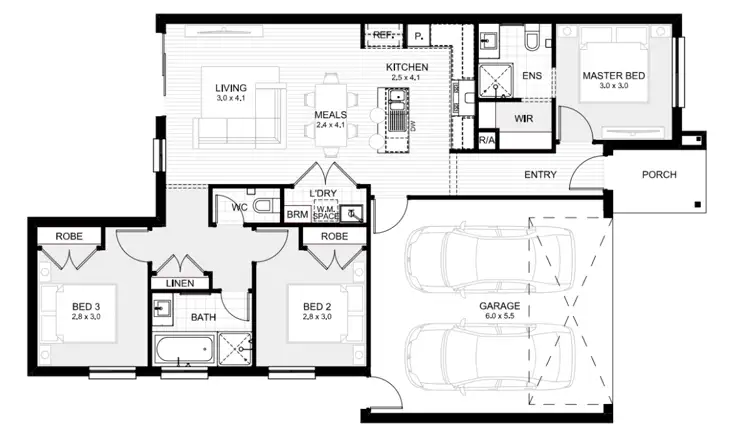 Floorplan of Homely house listing, Address available on request