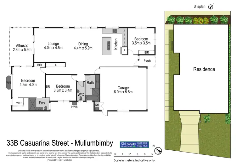 Floorplan of Homely house listing, 33B Casuarina Street, Mullumbimby NSW 2482