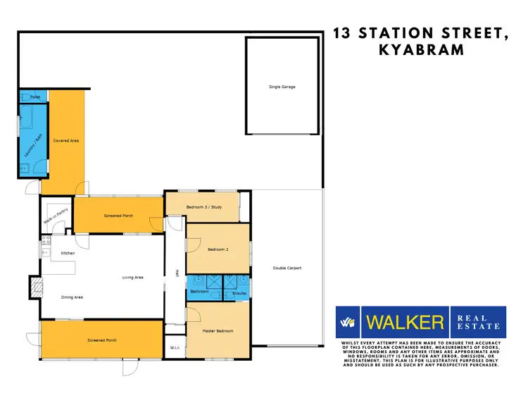 Floorplan of Homely house listing, 13 Station Street, Kyabram VIC 3620