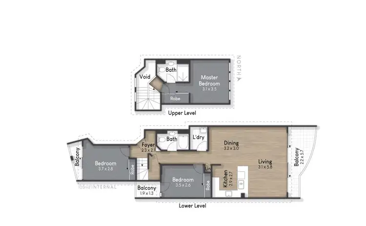 Floorplan of Homely apartment listing, 8/21-23 woodroffe ave, Main Beach QLD 4217