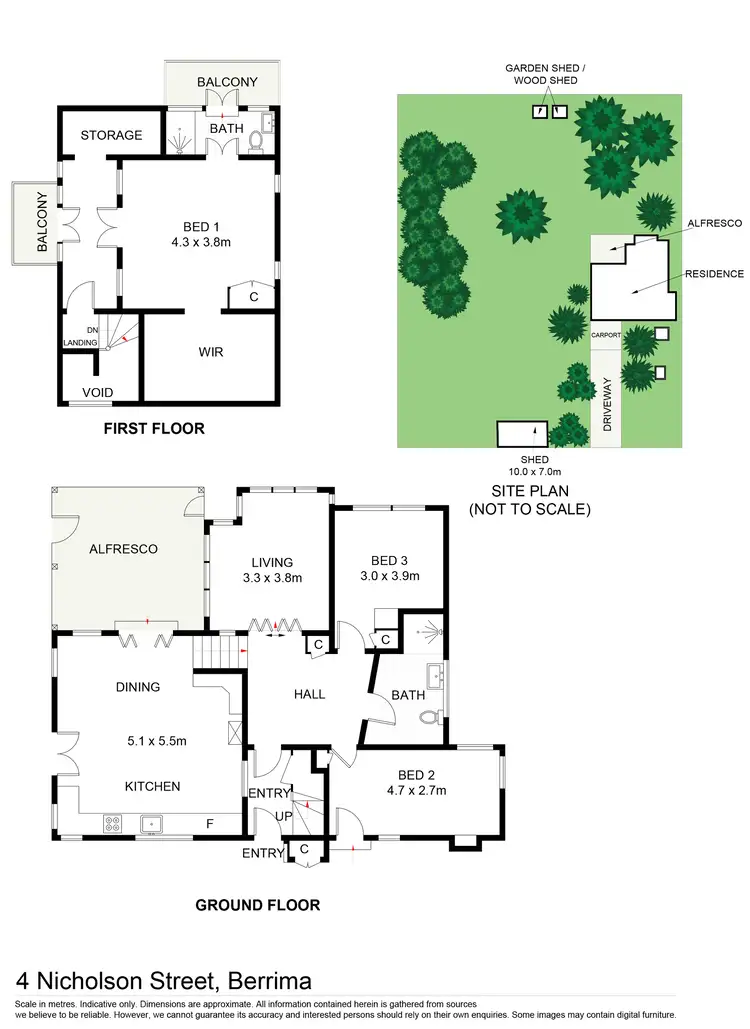 Floorplan of Homely house listing, 4 Nicholson Street, Berrima NSW 2577
