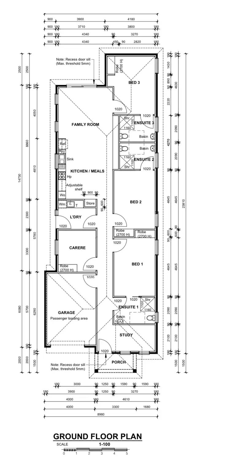 Floorplan of Homely house listing, 14 Onkara Avenue, Ingle Farm SA 5098