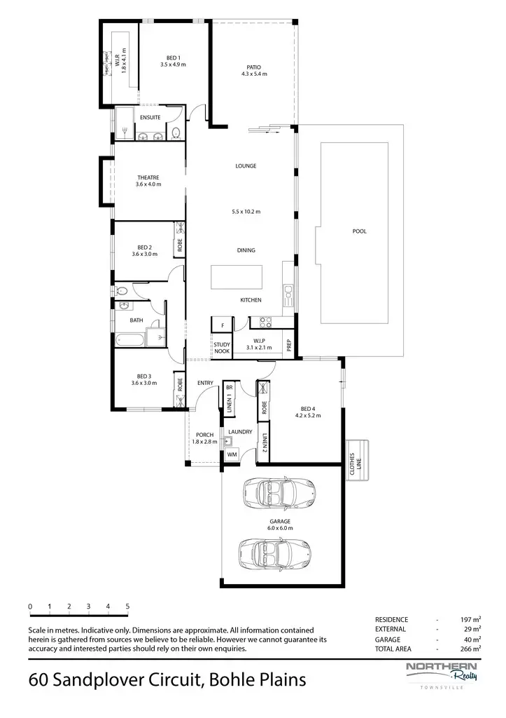 Floorplan of Homely house listing, 60 Sandplover Circuit, Bohle Plains QLD 4817