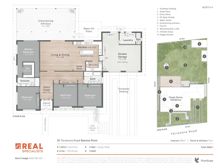 Floorplan of Homely house listing, 26 Terranora Road, Banora Point NSW 2486