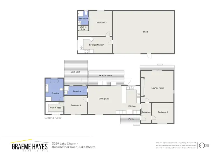 Floorplan of Homely rural property listing, 3269 Lake Charm-Quambatook Road, Lake Charm VIC 3581
