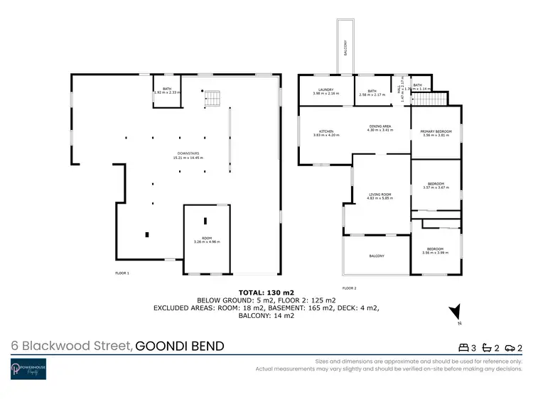 Floorplan of Homely house listing, 6 BLACKWOOD STREET, Goondi Bend QLD 4860