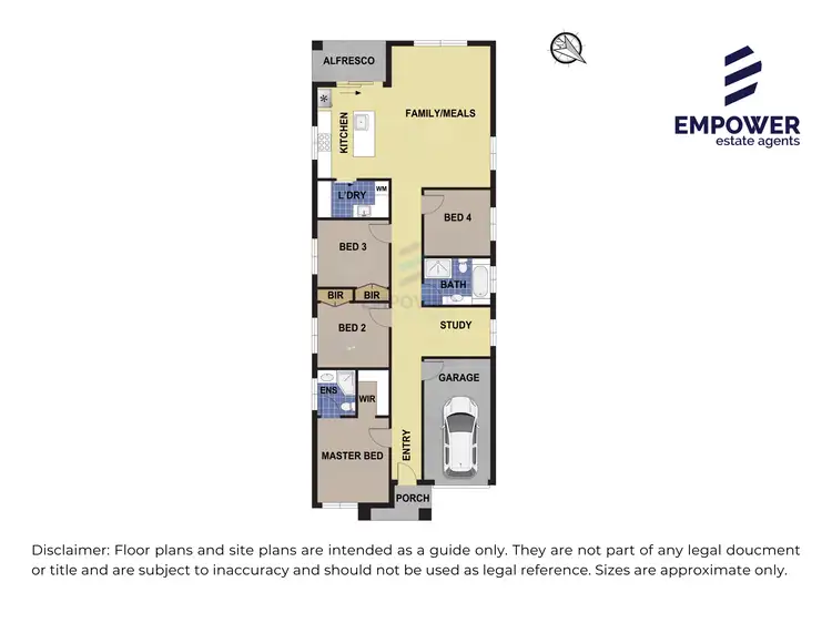 Floorplan of Homely house listing, Address available on request