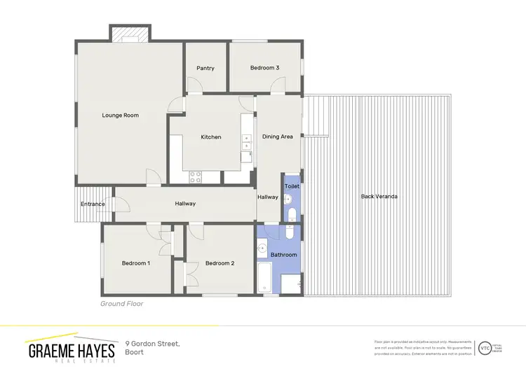 Floorplan of Homely house listing, 9 Gordon Street, Boort VIC 3537