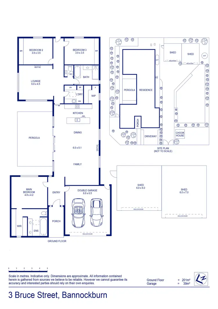 Floorplan of Homely house listing, 3 Bruce Street, Bannockburn VIC 3331