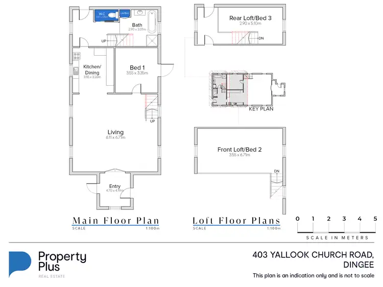 Floorplan of Homely house listing, 403 Yallook Church Road, Dingee VIC 3571
