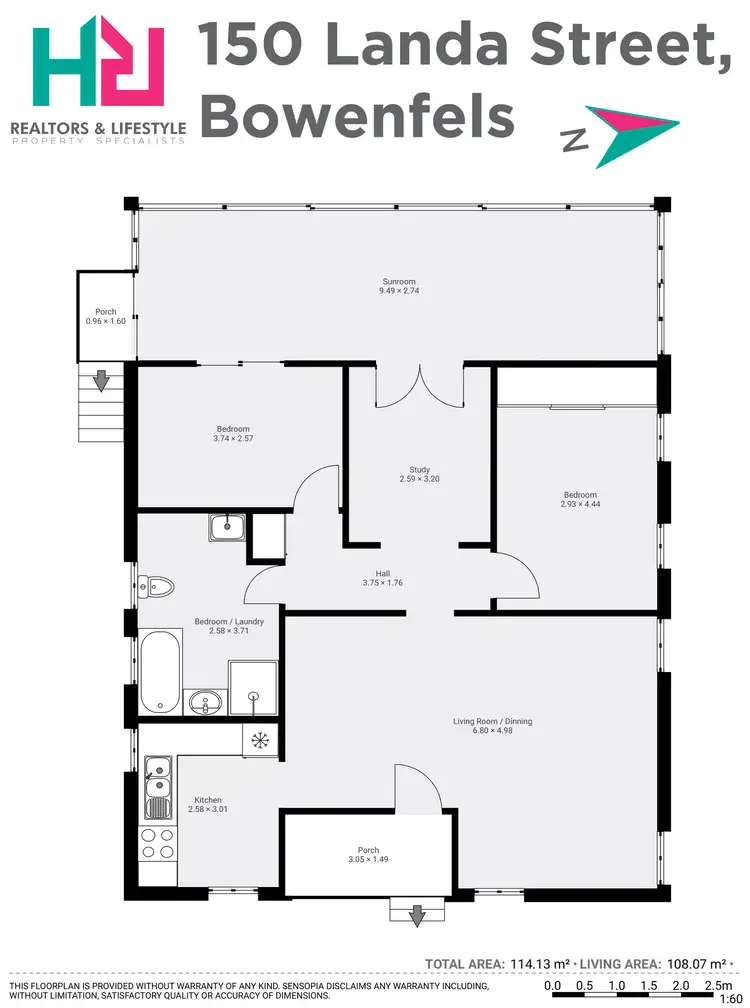 Floorplan of Homely house listing, 150 Landa Street, Bowenfels NSW 2790