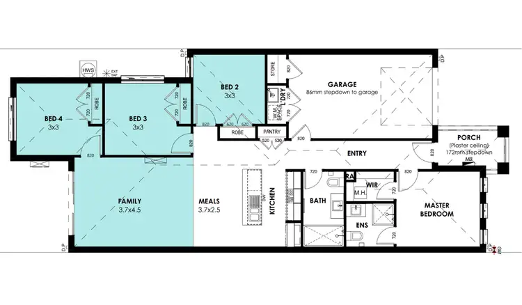 Floorplan of Homely house listing, Address available on request
