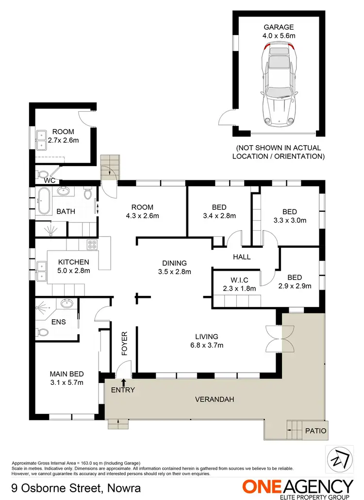 Floorplan of Homely house listing, 9 Osborne Street, Nowra NSW 2541