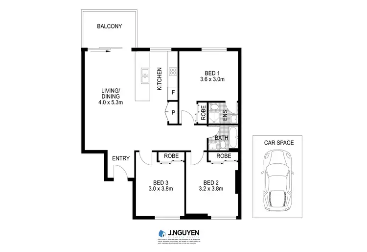 Floorplan of Homely apartment listing, 64/23-27 Paton Street, Merrylands West NSW 2160