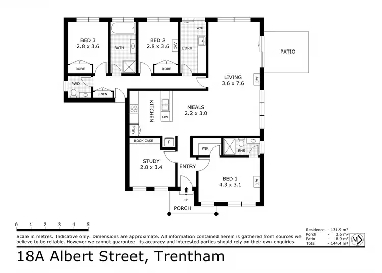 Floorplan of Homely house listing, 18A Albert Street, Trentham VIC 3458