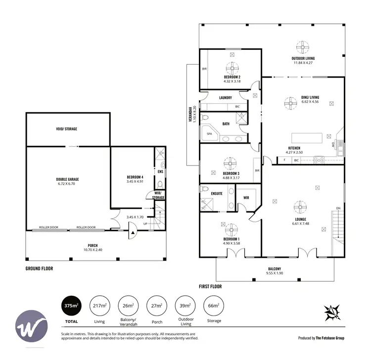 Floorplan of Homely house listing, 4 Huntingdale Court, Greenwith SA 5125