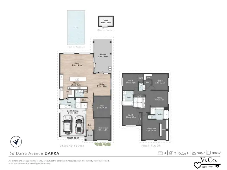 Floorplan of Homely house listing, 66 Darra Avenue, Darra QLD 4076