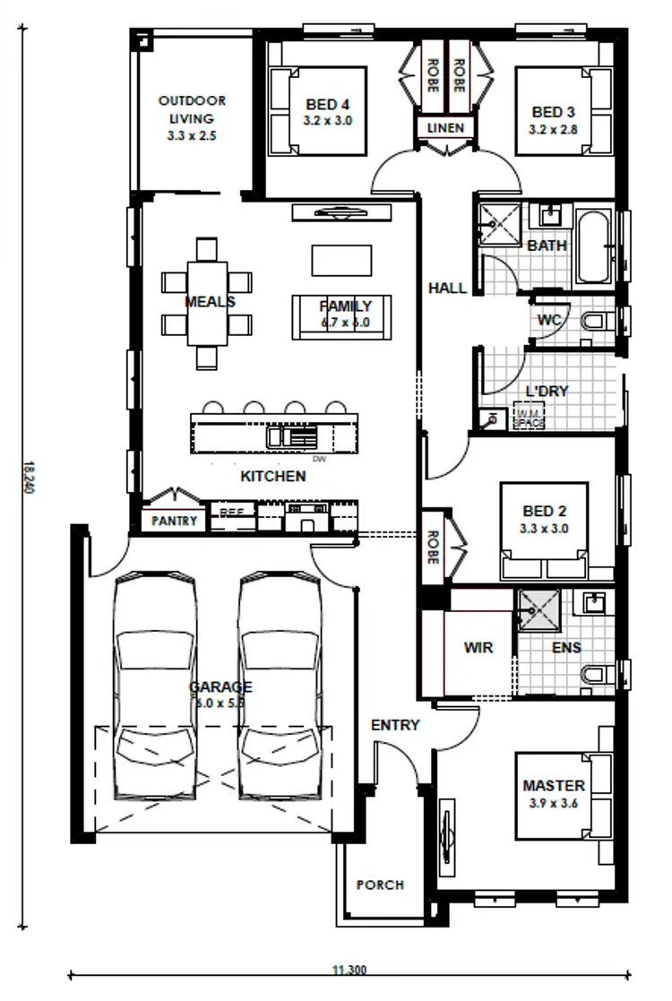 Floorplan of Homely house listing, Lot 2235, Sepia Way, Clyde North VIC 3978