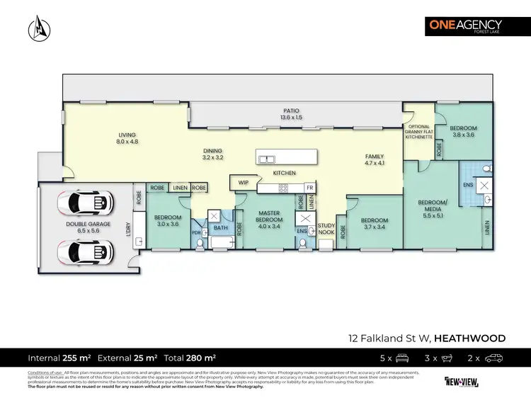 Floorplan of Homely house listing, 12 Falkland Street West, Heathwood QLD 4110