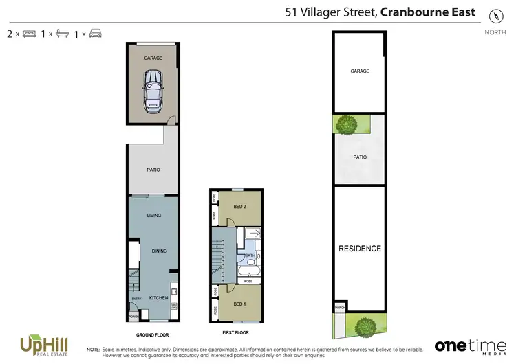 Floorplan of Homely house listing, 51 Villager St, Cranbourne East VIC 3977
