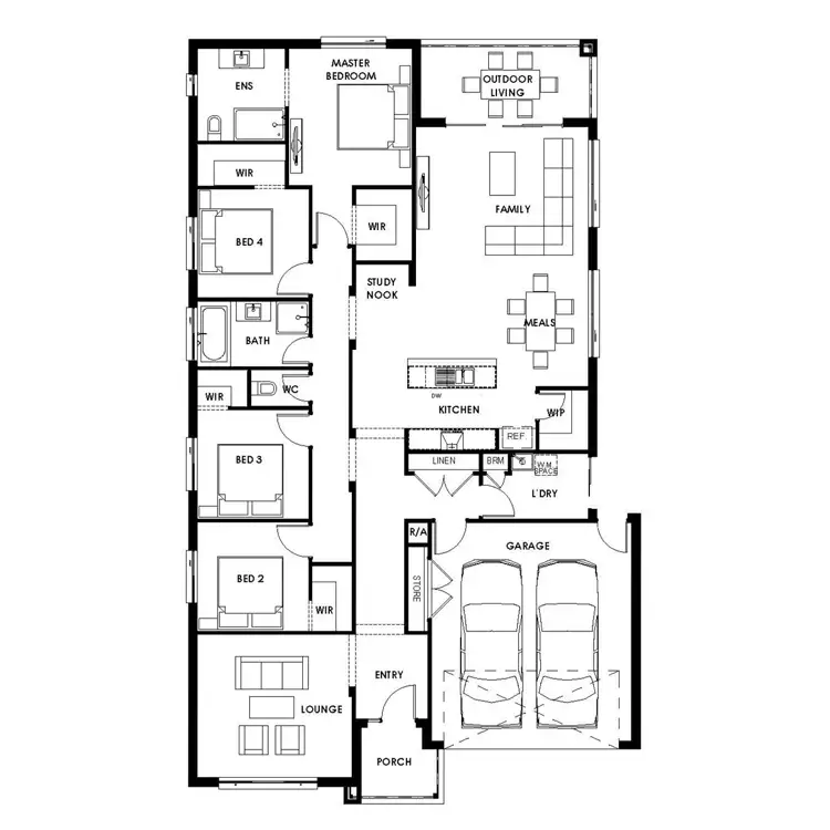 Floorplan of Homely house listing, Lot 3505 Voyage Street, Mount Duneed VIC 3217