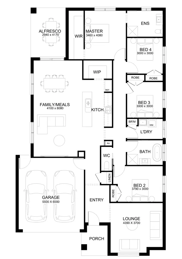 Floorplan of Homely house listing, Lot 717 Bottle Tree Road, Wonthaggi VIC 3995