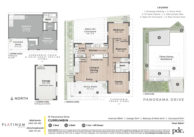 Floorplan of Homely house listing, 15 PANORAMA DRIVE, Currumbin QLD 4223