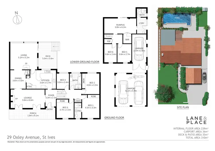 Floorplan of Homely house listing, 29 Oxley Avenue, St Ives NSW 2075
