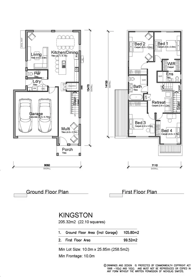 Floorplan of Homely house listing, Lot 13/20 Park Road, Leppington NSW 2179