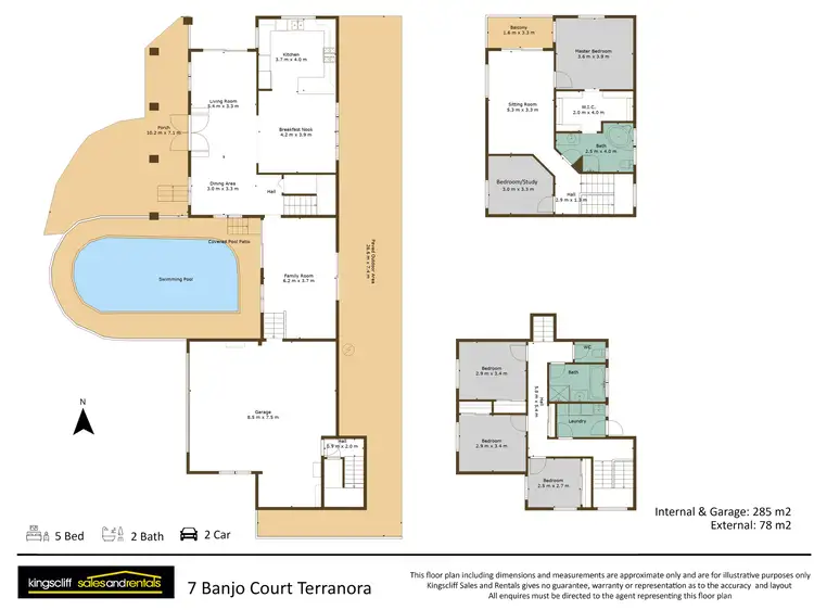 Floorplan of Homely house listing, 7 Banjo Court, Terranora NSW 2486