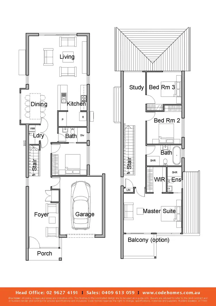Floorplan of Homely house listing, Lot 3/20 Park Road, Leppington NSW 2179