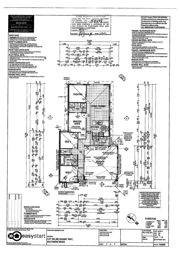Floorplan of Homely house listing, 9 Basset Way, Southern River WA 6110