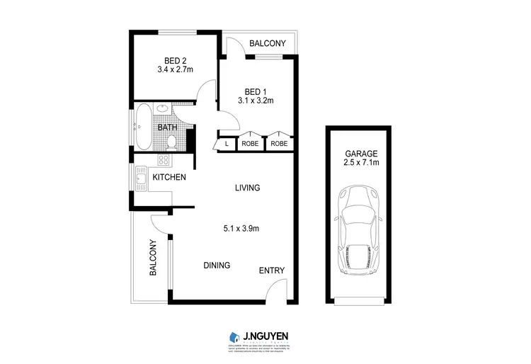 Floorplan of Homely unit listing, 13/72 McBurney Road, Cabramatta NSW 2166