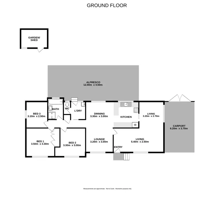 Floorplan of Homely house listing, 13 Lindisfarne Court, Thurgoona NSW 2640