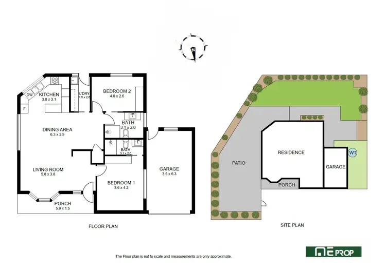 Floorplan of Homely unit listing, 2/12 Wimmera Street, Box Hill North VIC 3129